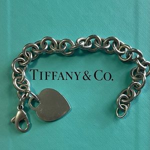 Tiffany & Co. Heart Tag Chain Bracelet